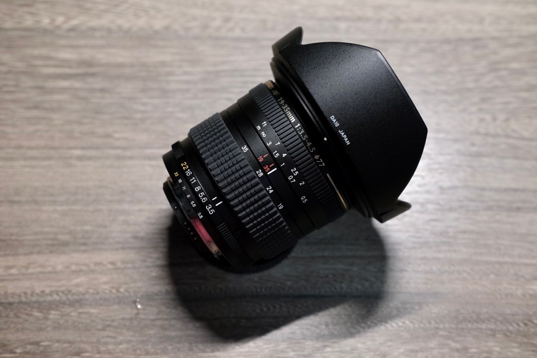 Tamron AF 19-35mm f3.5-4.5 (A10) (Nikon F mount), 攝影器材, 鏡頭