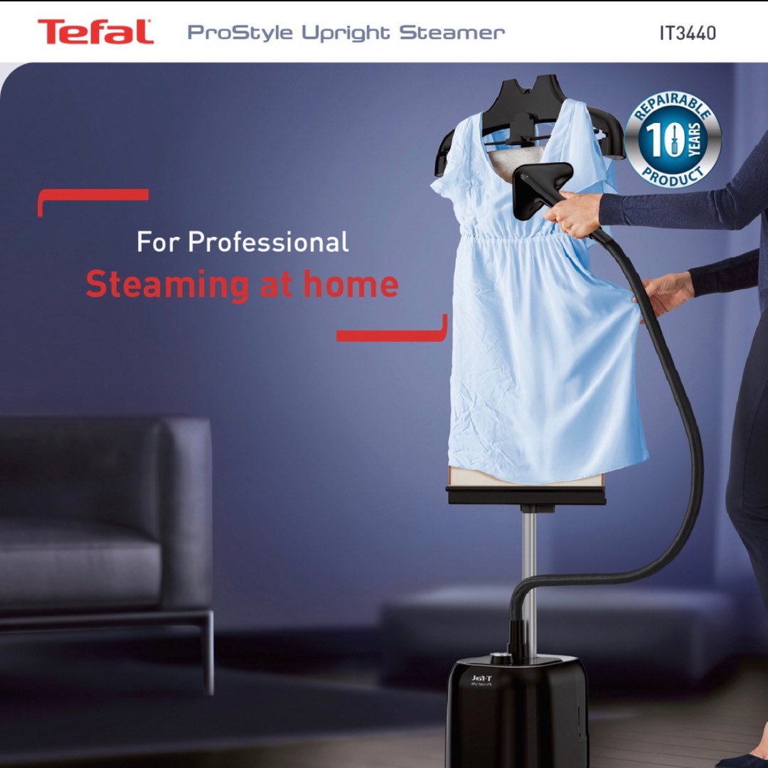 Tefal Prostyle Upright Garment Steamer, TV & Home Appliances, Irons
