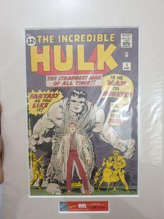 The Incredible Hulk issue #1 (1962) comic cover