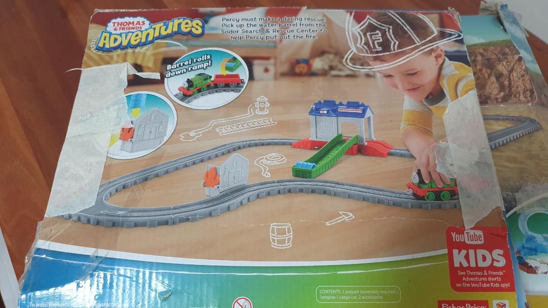 Thomas Adventure: Percy at the Rescue Center, Hobbies & Toys, Toys ...