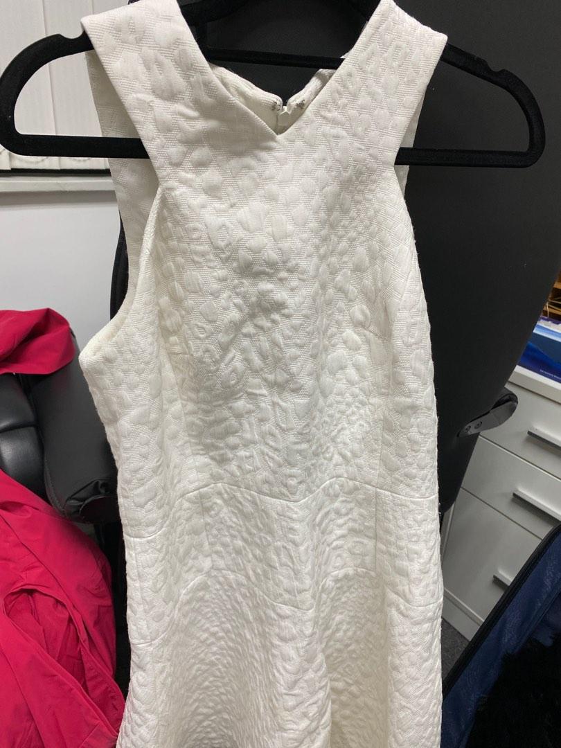 Tibi white dress discount