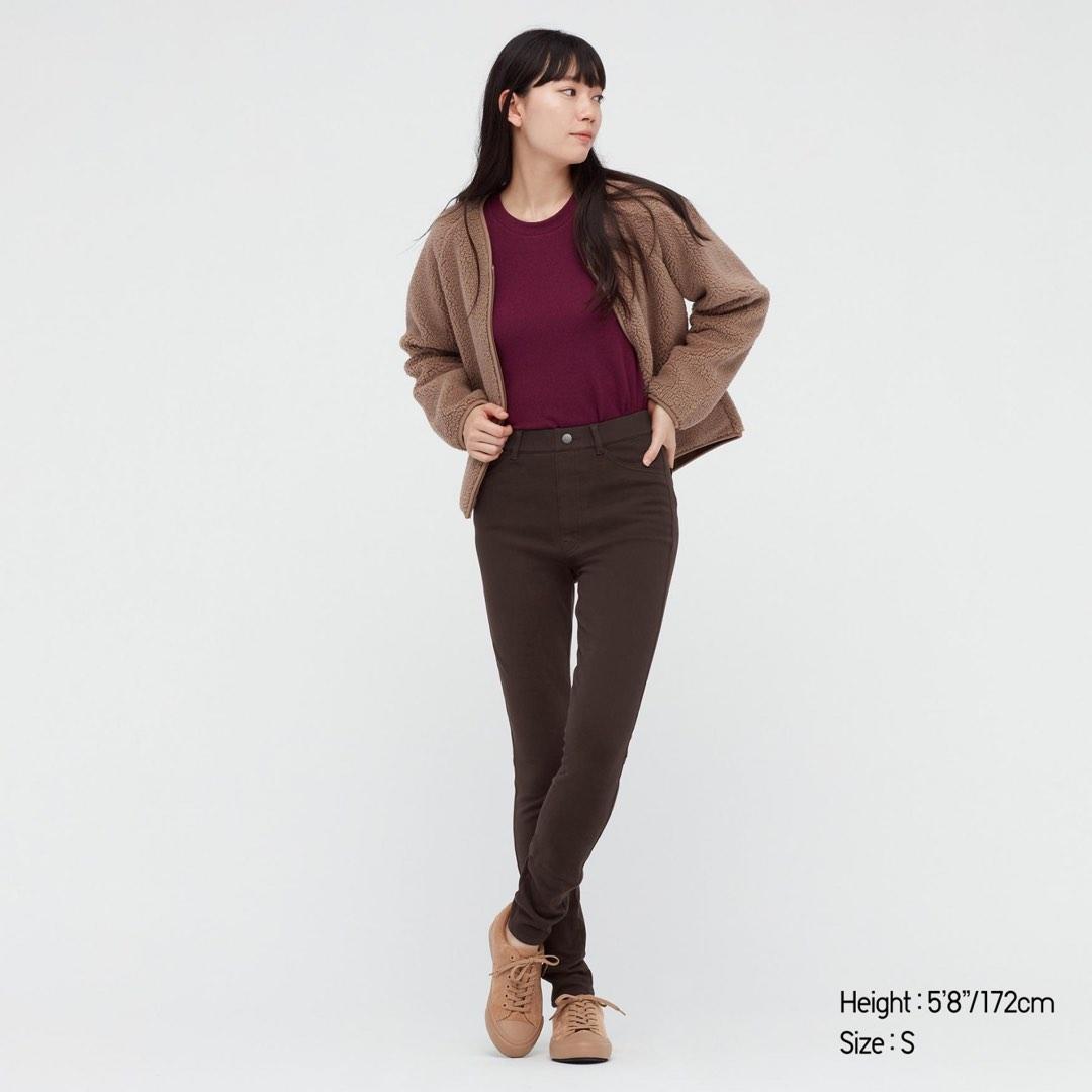 🆕Uniqlo Heattech Ultra Stretch Legging Pants Size XL Dark Brown, Women's  Fashion, Bottoms, Jeans & Leggings on Carousell