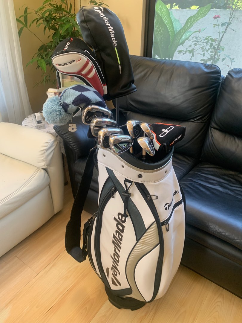 Used Taylormade Golf Mens Club Set, Sports Equipment, Sports & Games
