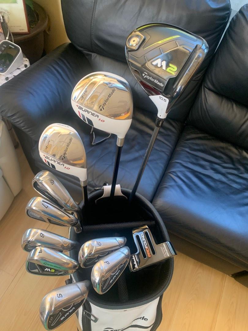 Used Taylormade Golf Mens Club Set, Sports Equipment, Sports & Games