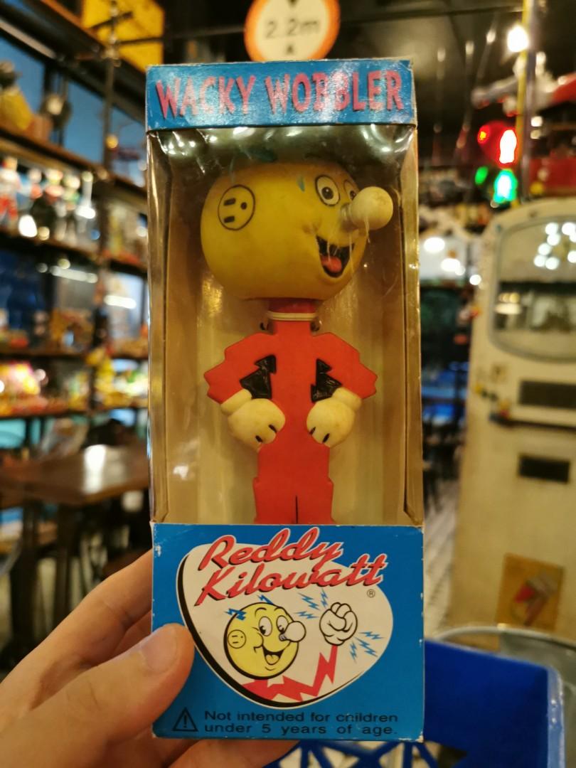 FunKo Wacky Wobbler Reddy Kilowatt　ファンコ　ワッキーワブラー バブルヘッド　 レディ・キロワット FUNKO WACKY WOBBLER Reddy Kilowatt