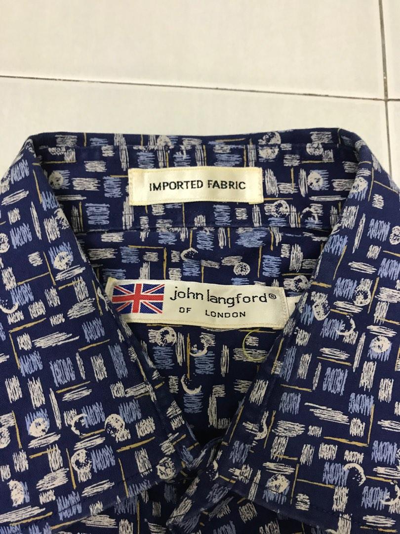 Vintage John Langford Of London Men s Fashion Tops Sets Formal vintage-john-langford-of-london-men-s-fashion-tops-sets-formal