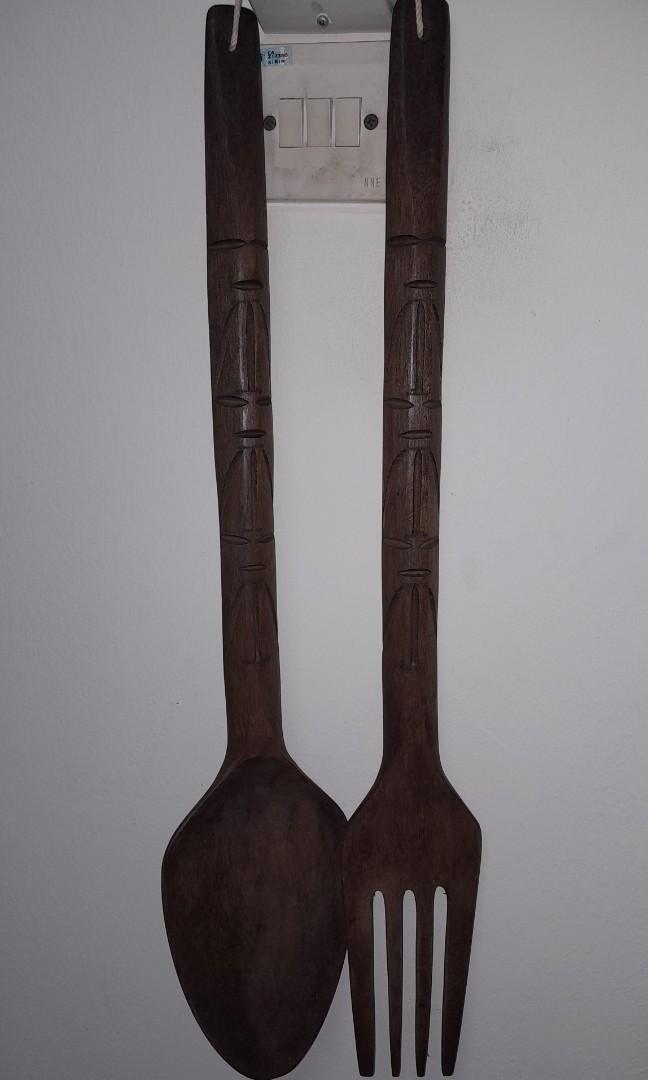 Vintage Philippines Carved Wood Wooden Giant Large Decorative ...