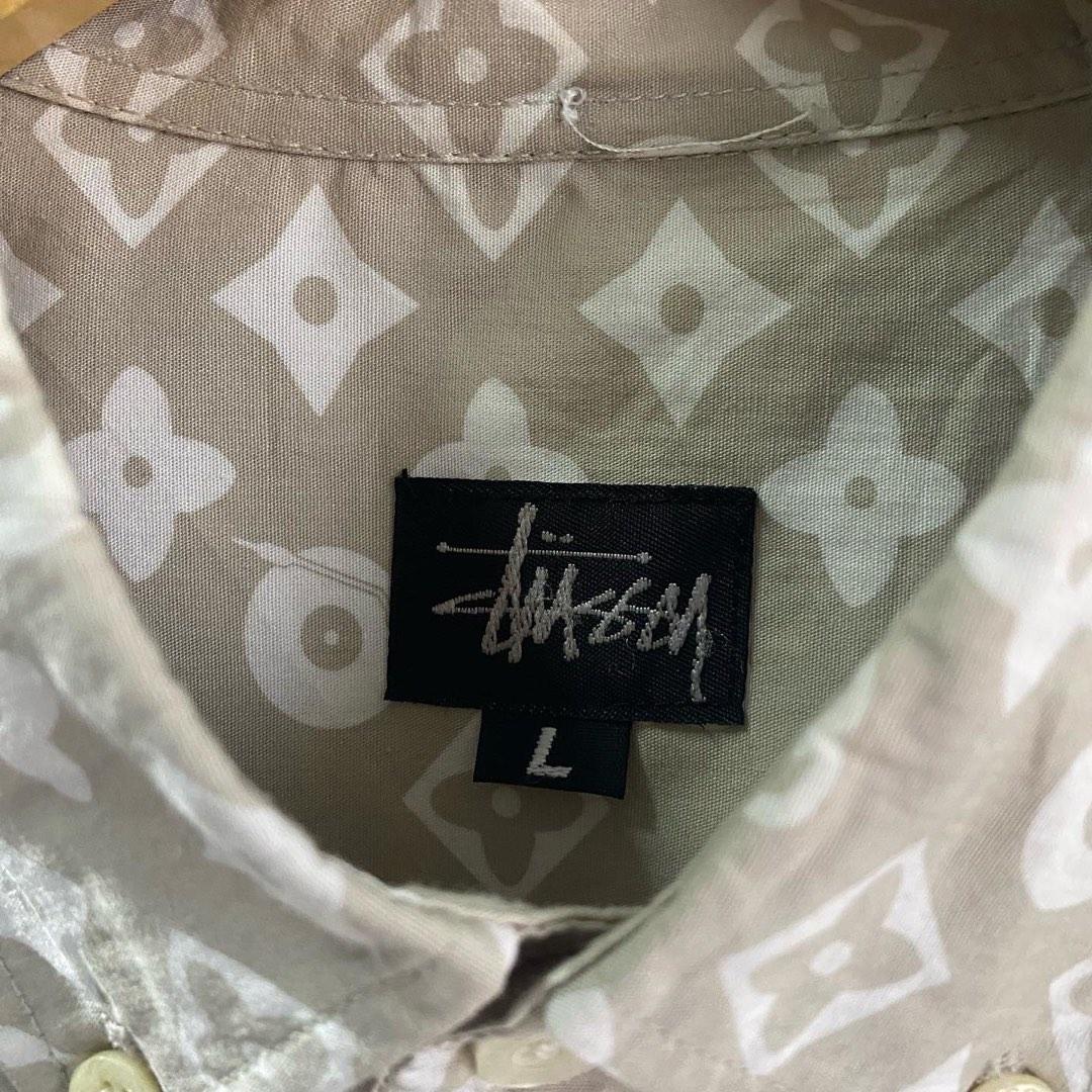 Jual vintage stussy monogram lv di lapak checkerboard_thrift