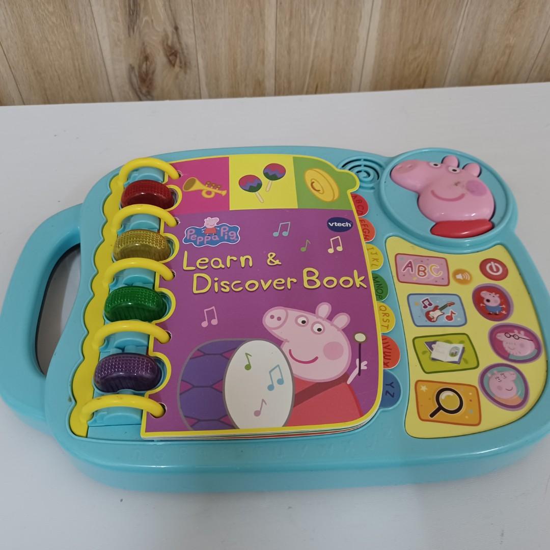 Peppa pig learn store and discover book