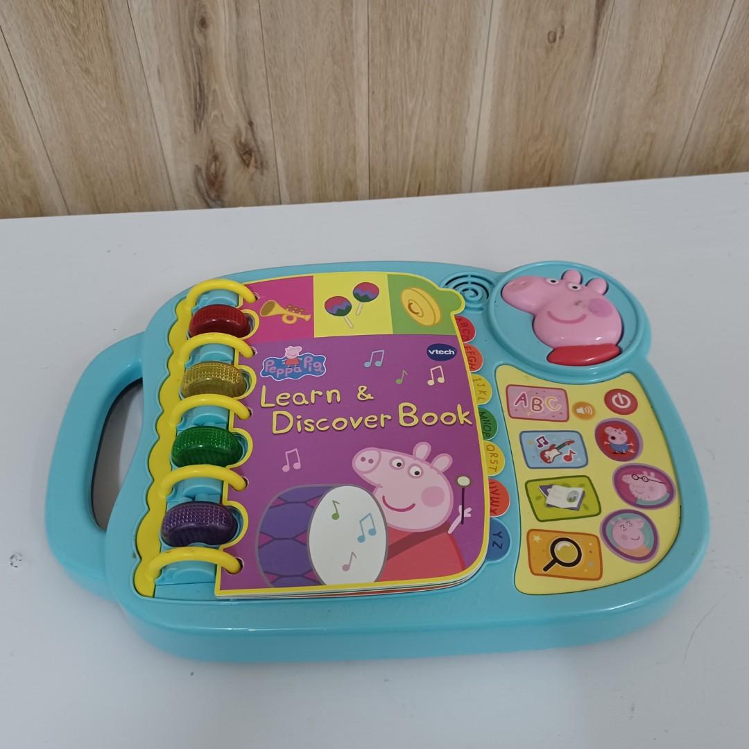 Vtech peppa pig learn & hotsell discover book