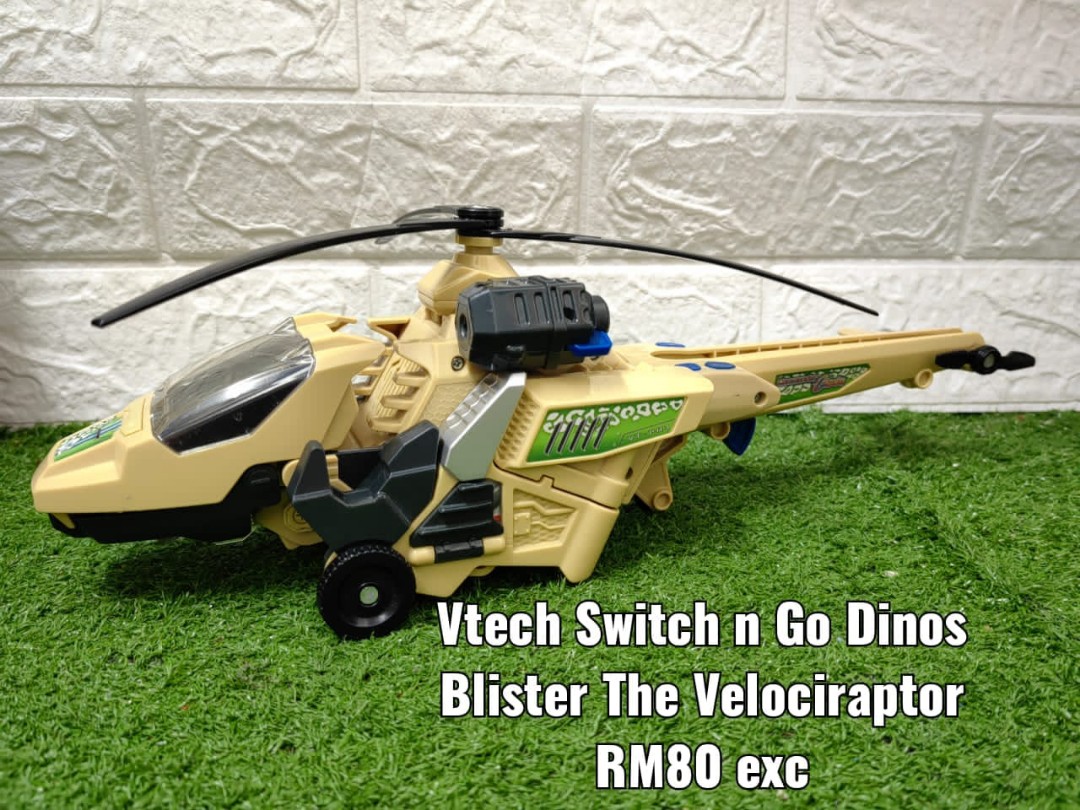 VTech Switch and Go - Velociraptor Helicopter