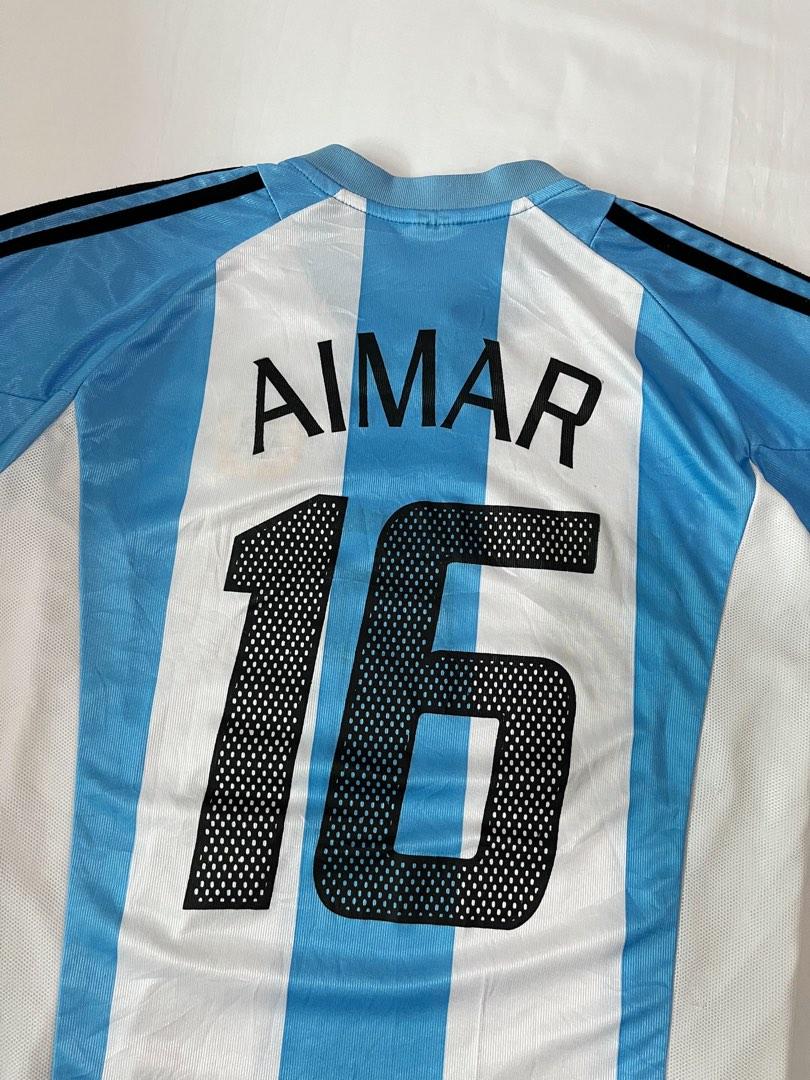 Argentina Home 2006 Shirt – Pablo Aimar #16 Retro Jersey