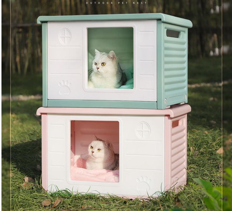 Outdoor cat pod clearance