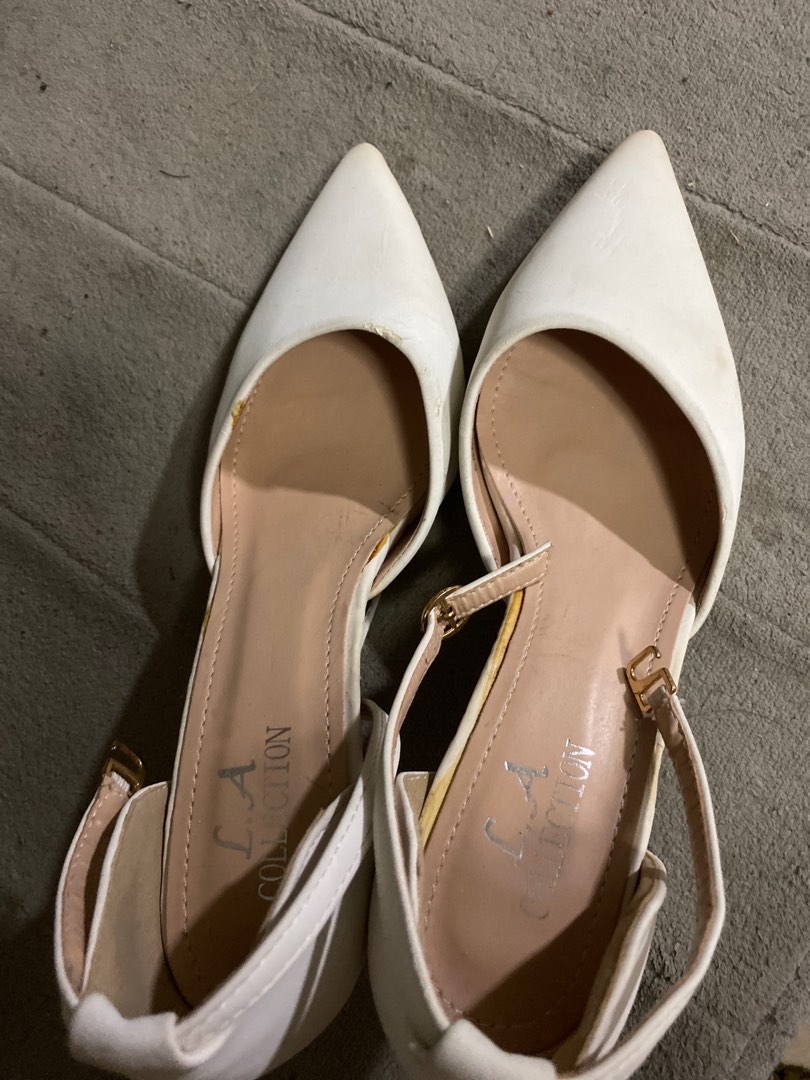high heels for white dress
