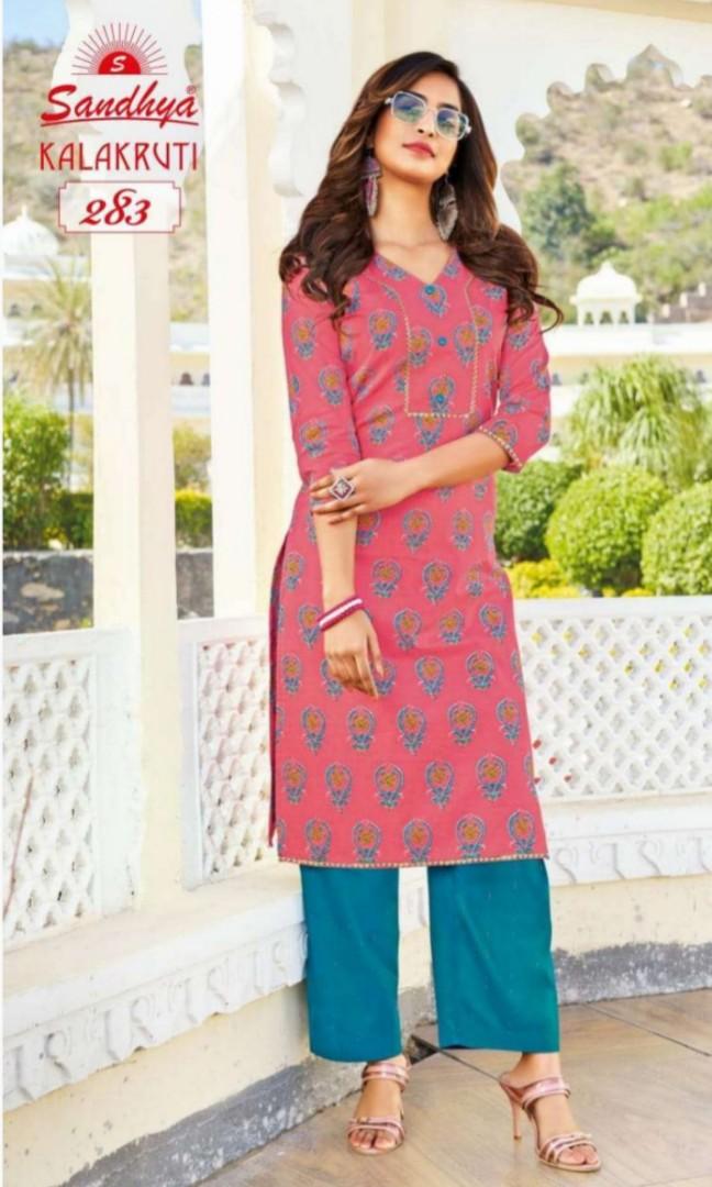 Women s Cotton Kurtis Women s Fashion Tops Other Tops on Carousell