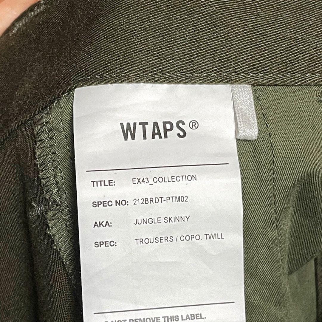 Wtaps Jungle Skinny Trousers 厚身斜布褲- Size M 02, 男裝, 褲