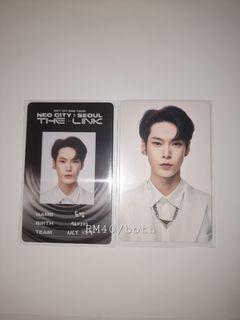 wts nct doyoung neo city the link id card