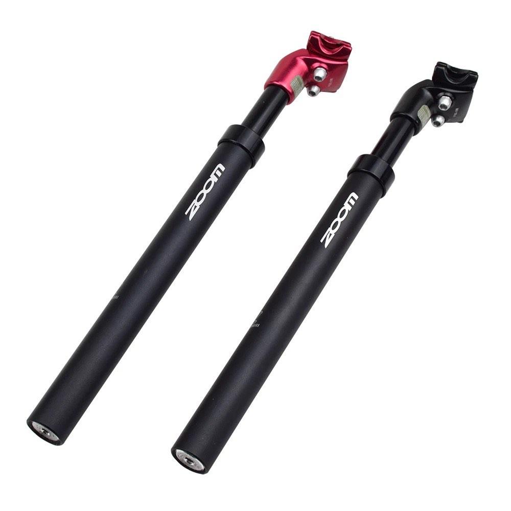 Bike seatpost shock absorber top