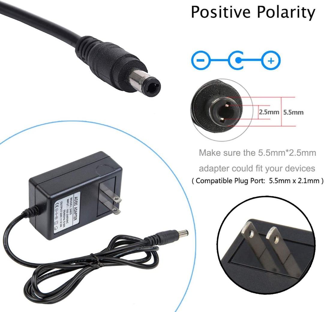 96W DC Adapter 24V 4A 96W Power Supply Adapter - AC 100-240V To DC 24V ...