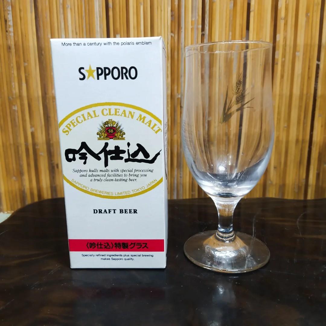5pcs Sapporo Goblet Beer Glass (Category: Water Bottles & Tumblers) located in Malolos. Submitted by jestrelita (Listing ID 1189136031, Image 3). Description: 5pcs Sapporo Goblet Beer Glass P500 only - with box each - 2 sets available - very good condition 🎉🎄🛍🥳🎉🛍🎄.