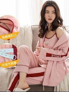 三件套裝月子服 產後坐月子 只穿過一次 XL