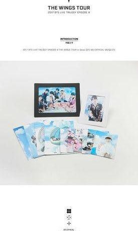 現貨] BTS The Wings Tour Paper Frame Set Ver2, 興趣及遊戲