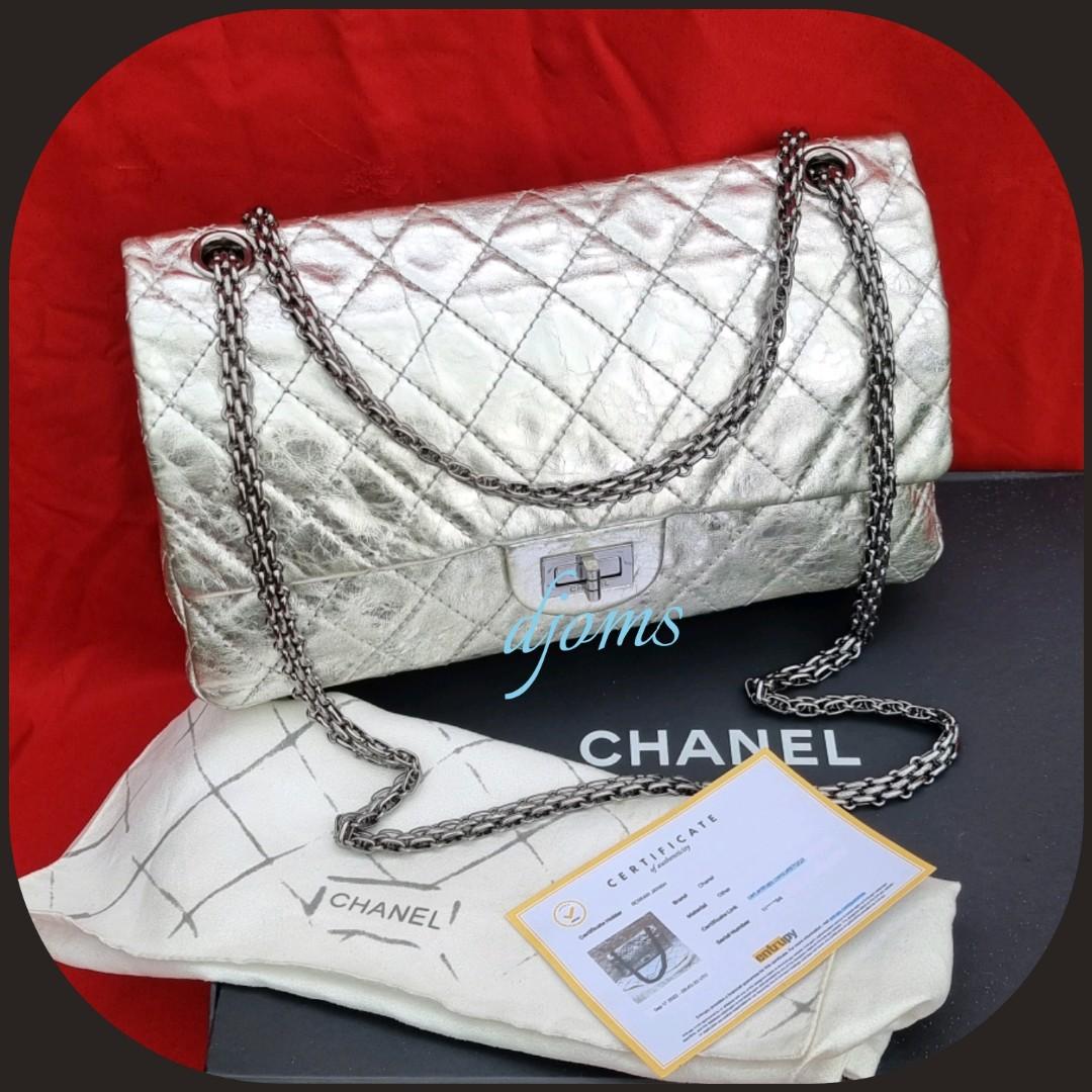 Chanel 2006-2008 Single Flap Large Pvc in Metallic