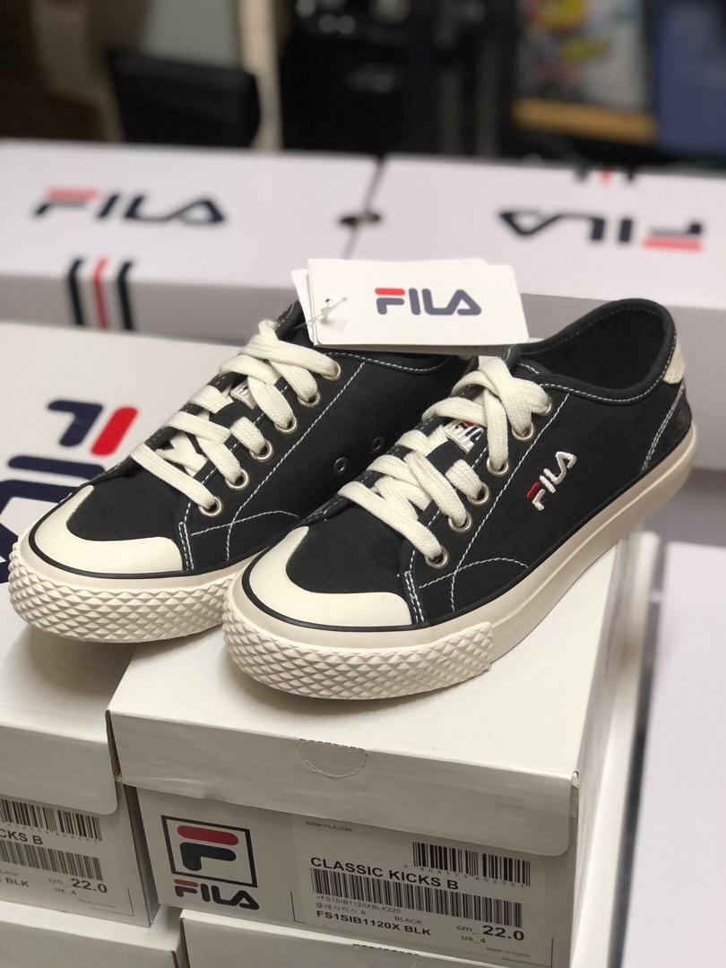 Fila classic hotsell kicks b帆布鞋