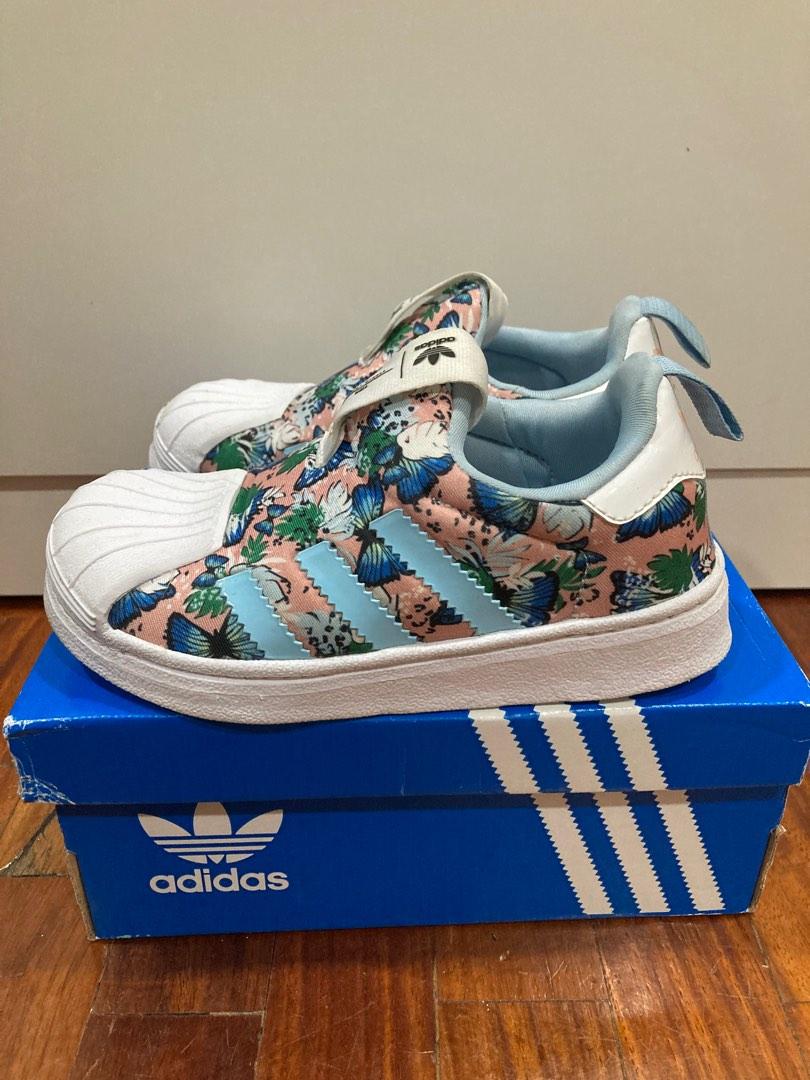 Adidas superstar blue floral online