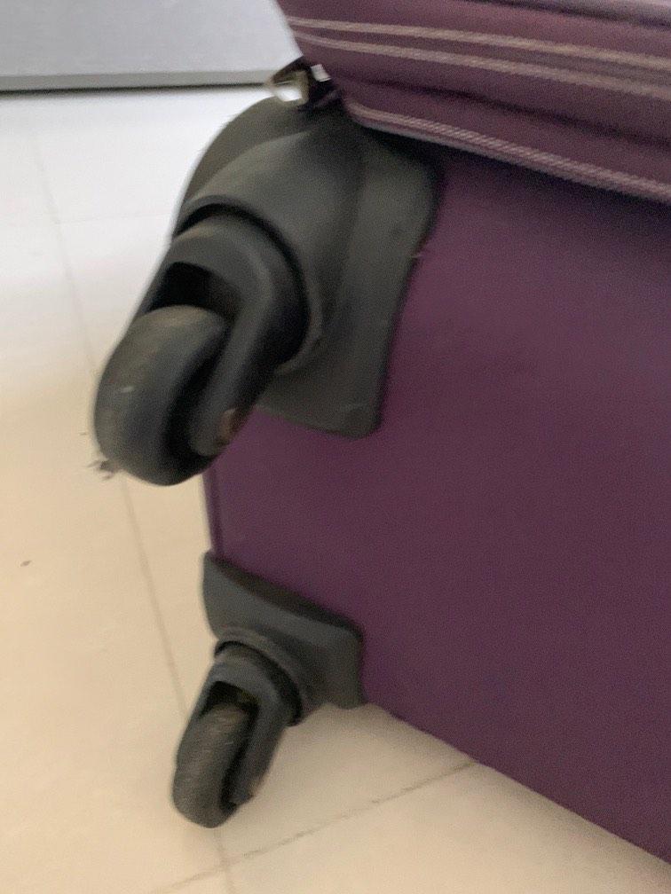 American tourister purple luggage, Hobbies & Toys, Travel, Luggage on