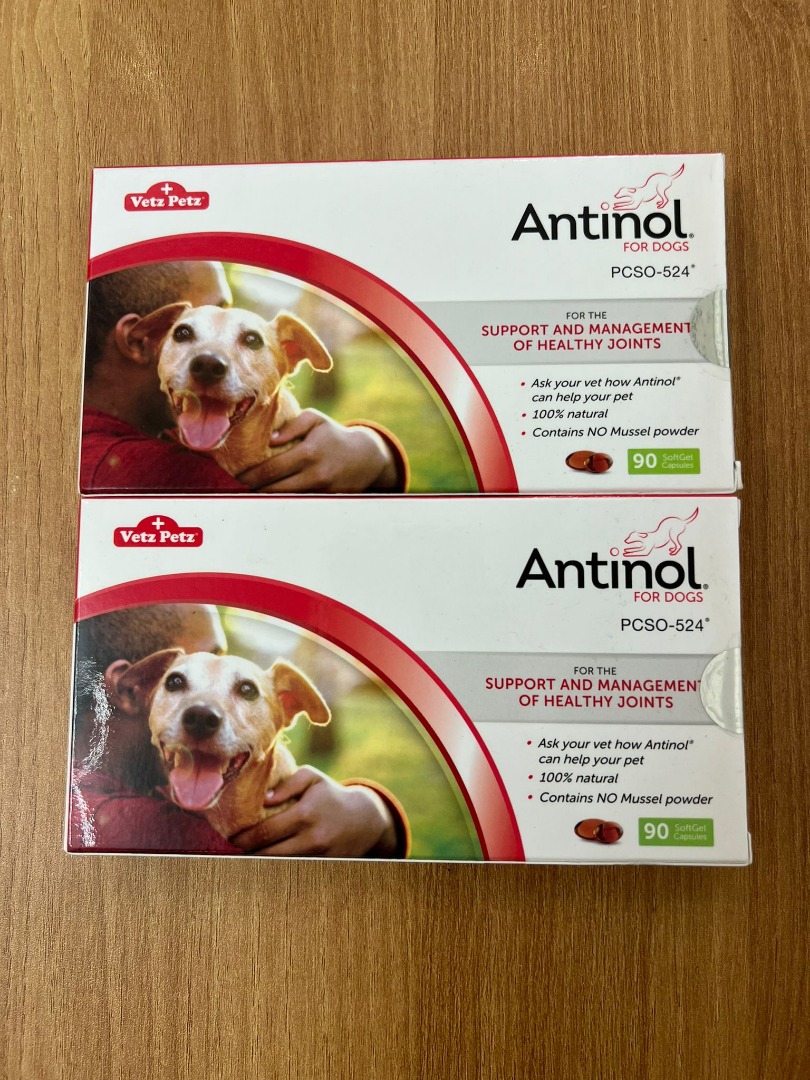 ANTINOL FOR DOGS (90 CAPSULE), 寵物用品, 寵物衣服 on Carousell