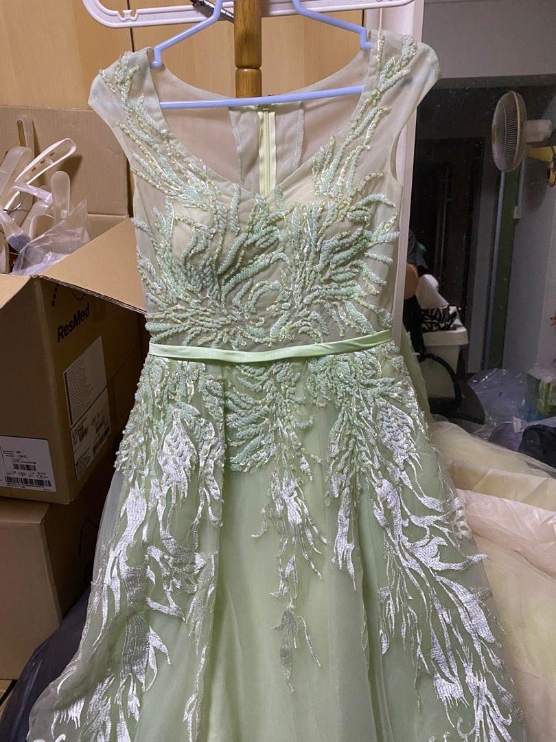 Apple green dress, Women's Fashion, Dresses & Sets, Dresses on Carousell
