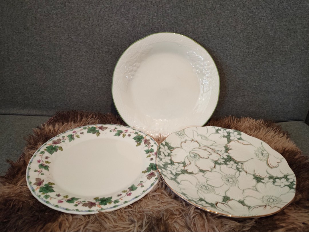 Assorted branded plates, Furniture & Home Living, Kitchenware