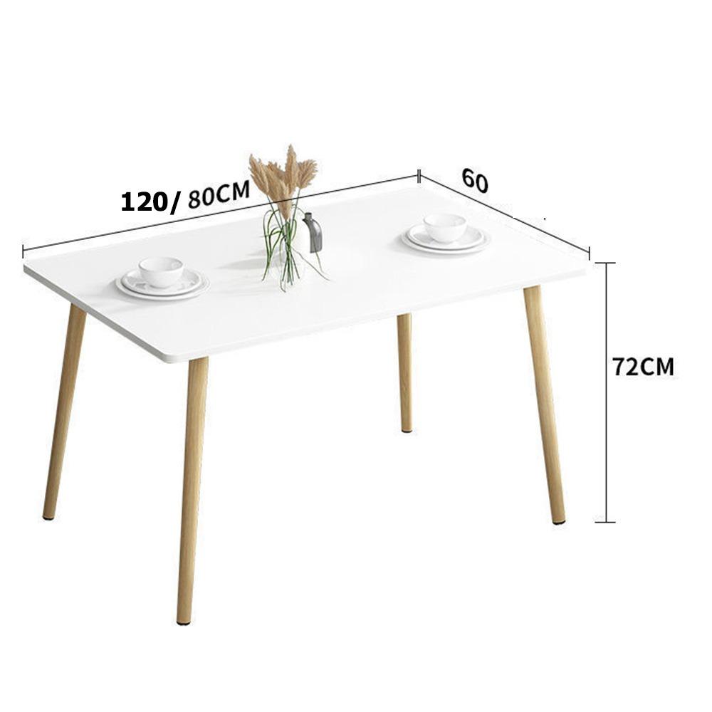 Attilio Wooden Table 1m 1.2m Wood Dining Table for 2 pax / 4 pax