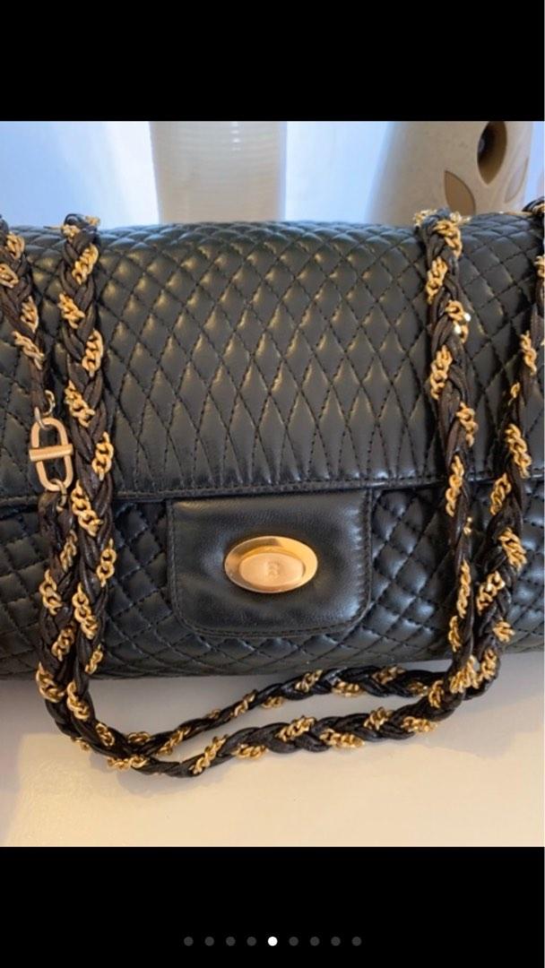 Bally Quilted Double Flap Bag, Luxury, Bags & Wallets on Carousell