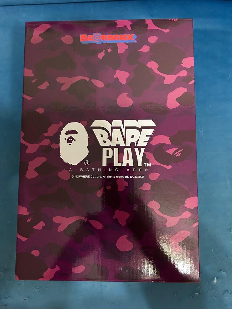 Bearbrick BAPE(R) CAMO TIGER 100％ & 400％, 興趣及遊戲, 玩具& 遊戲