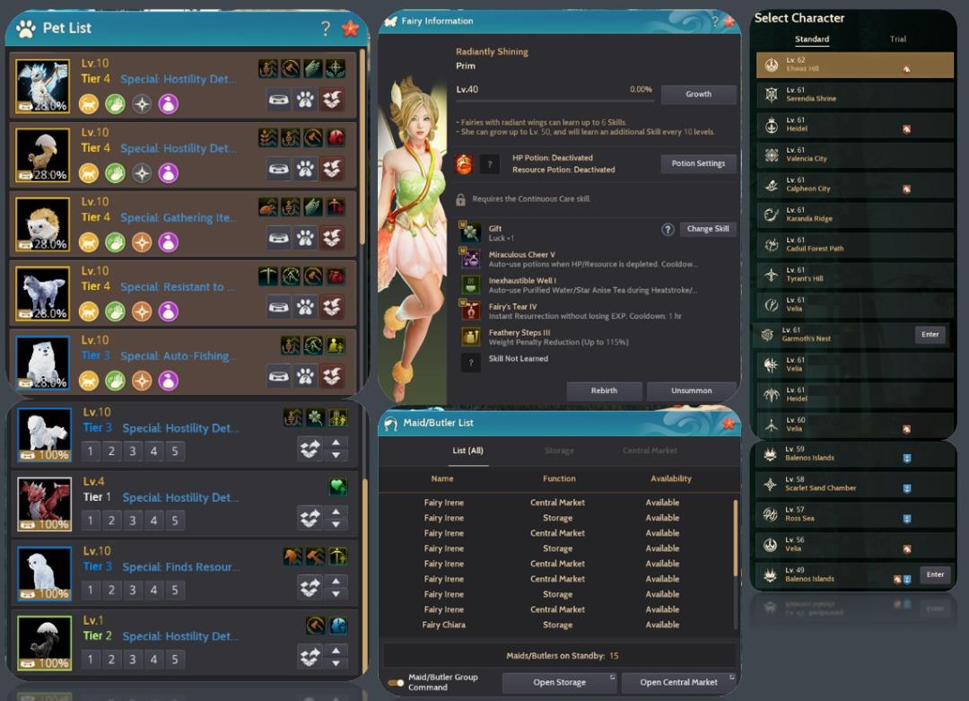 Black Desert Online Account 685 GS, 2 Carracks, 2 Dream Horses, Unli