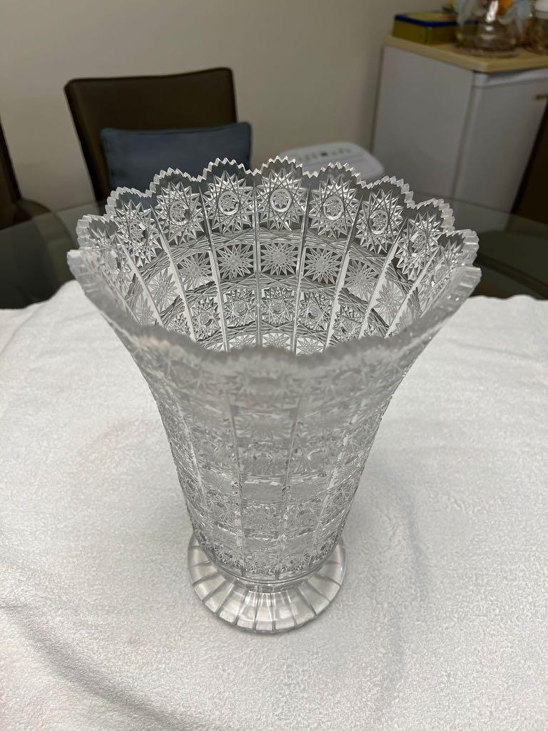 オンライン買い物 BOHEMIA LEAD CRYSTAL GLASS 球形花瓶 | www