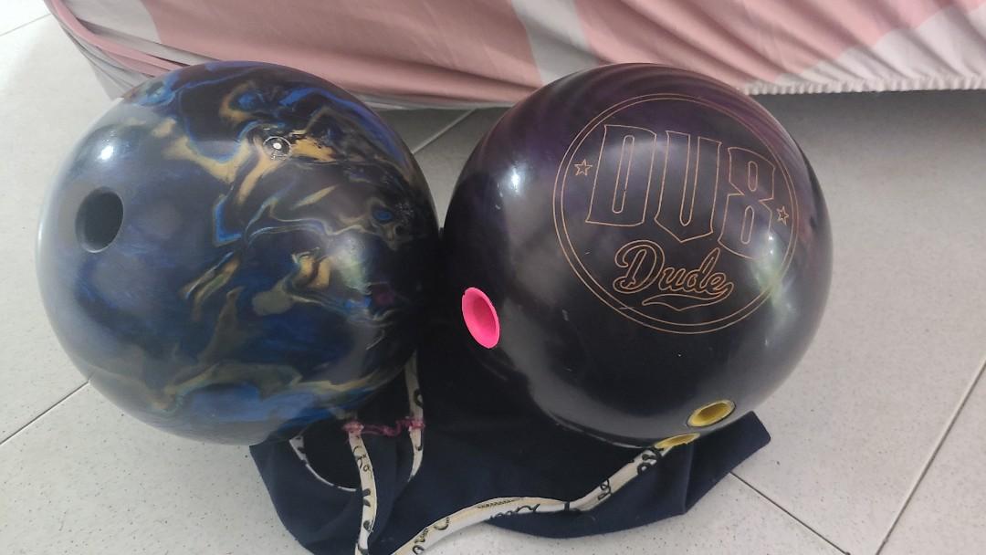 Bowling ball Ebonite Magic & DV8 Dude, Sports Equipment, Sports & Games