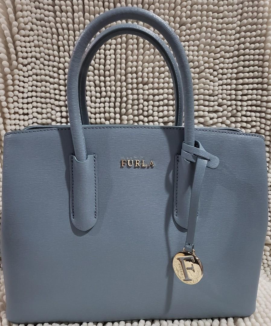 Brand New Furla top handle/crossbody bag, Luxury, Bags & Wallets on