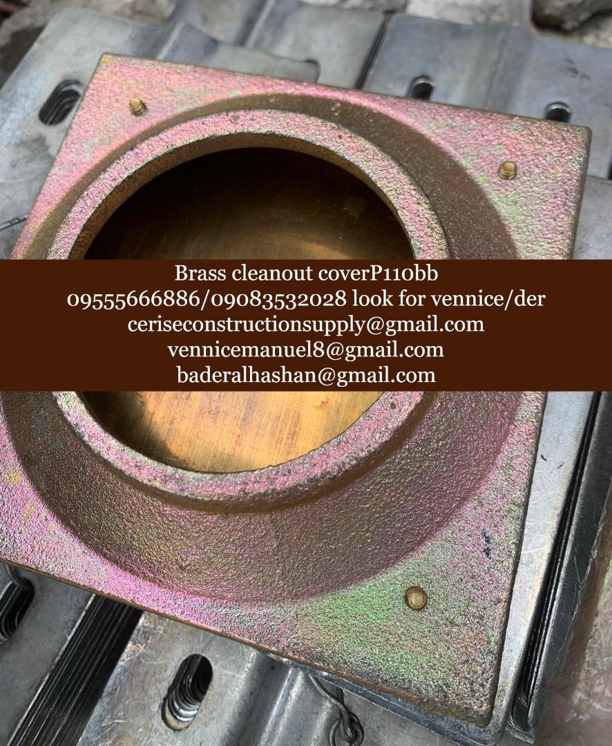 brass cleanout cover, Commercial & Industrial, Construction Tools