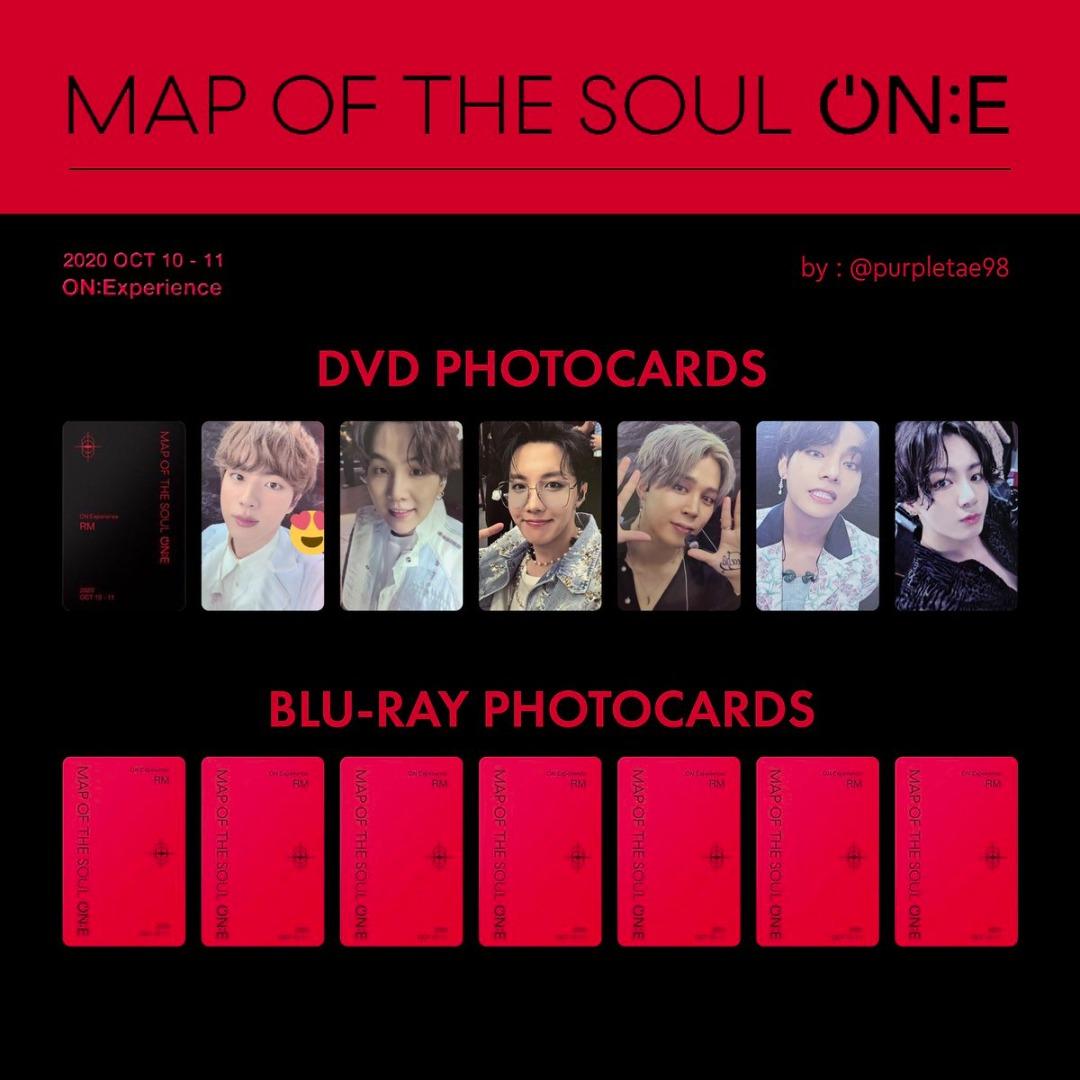 BTS MAP OF THE SOUL on:e DVD 未再生