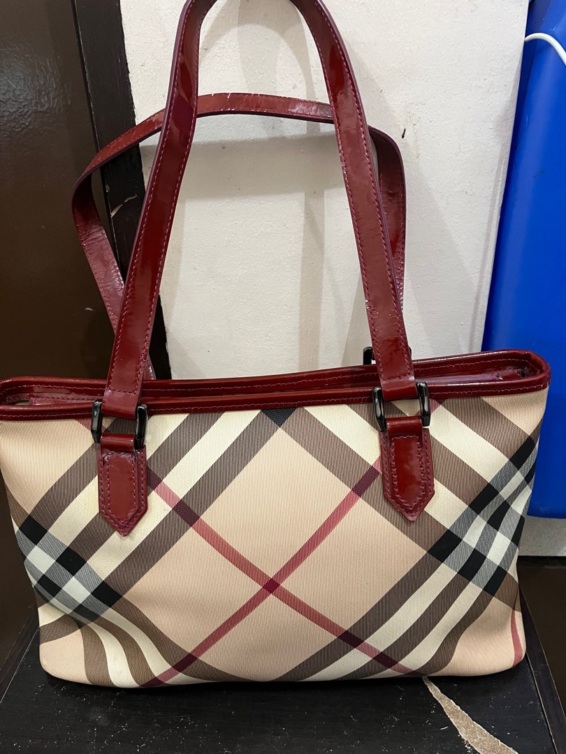 Burberry Novacheck Handbag