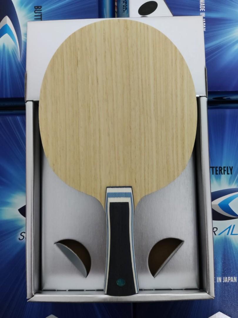 Butterfly Viscaria Super ALC FL Table Tennis Blade, Sports Equipment