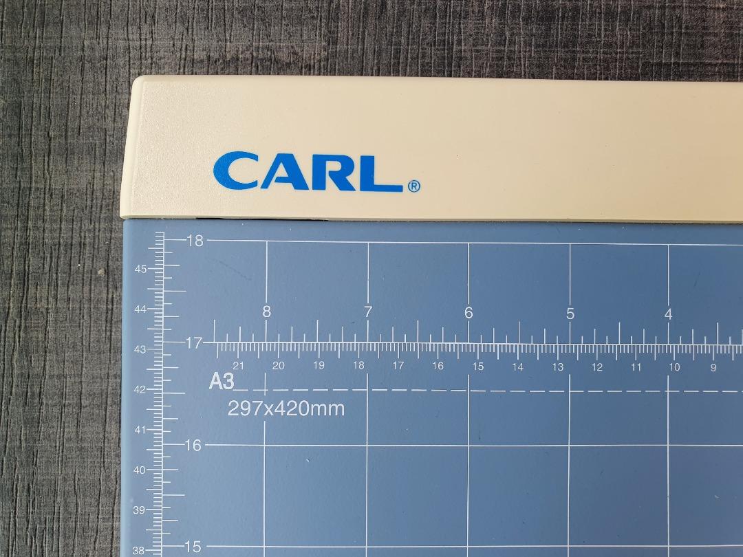 Carl Paper Cutter Trimmer A3 RT218 Made in Japan, Hobbies & Toys
