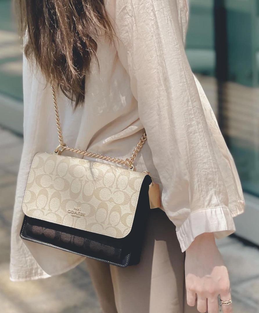 CD866 Coach Klare Crossbody In Blocked Signature Canvas Women s Fashion Bags Wallets Cross body Bags on Carousell
