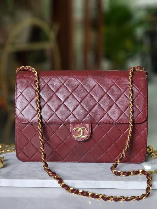 Chanel vintage cc flap bag shop