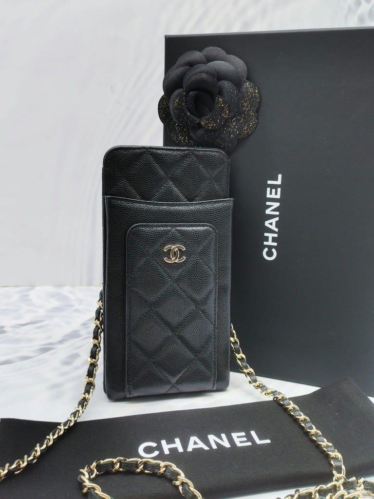 Chanel Phone Case Chain Crossbody Bag, Luxury, Bags & Wallets On Carousell