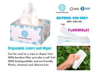 Charlie Banana Disposable Liners and Wipes