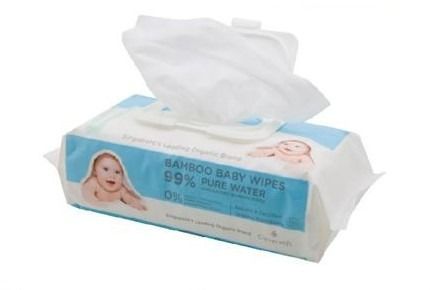 Cloversoft Organic Pure Water Baby Wet Wipes (70s x 3 packs)